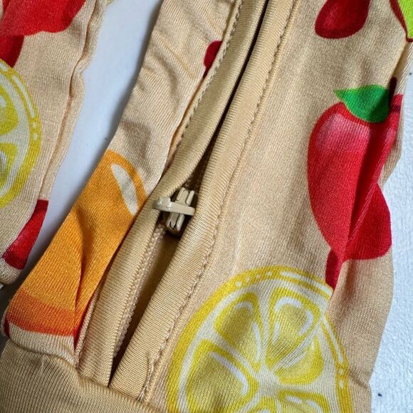 NWT Jamboo Infant Vibrant Yellow Convertible One Piece Bamboo Pajamas 6-12M - Picture 5 of 8